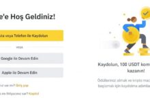 binance kayıt